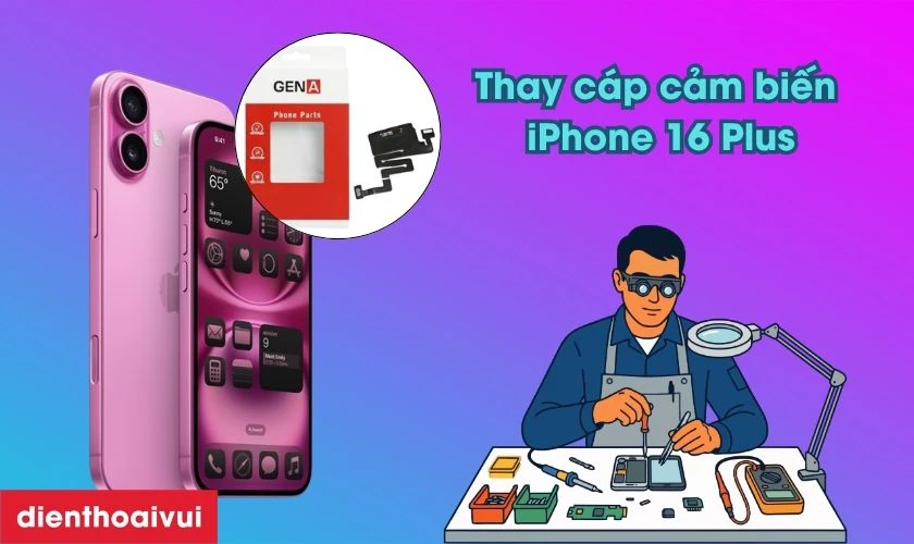 cáp cảm biến iPhone 16 Plus là gì?