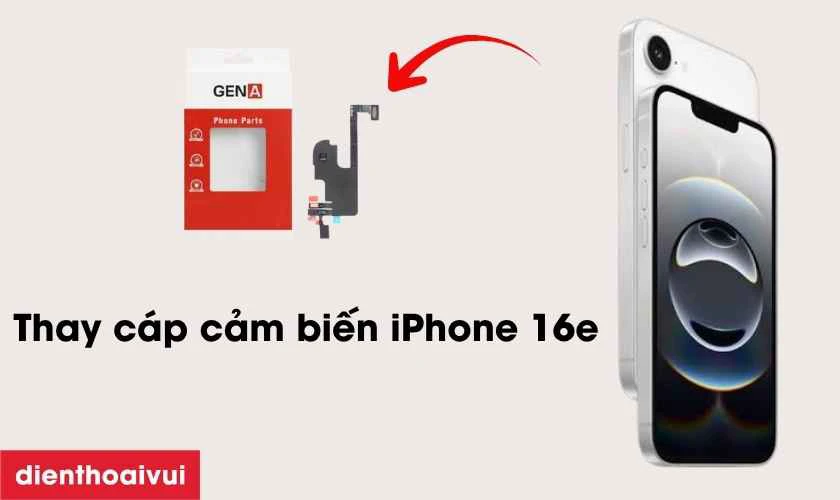 cáp cảm biến iPhone 16e là gì?