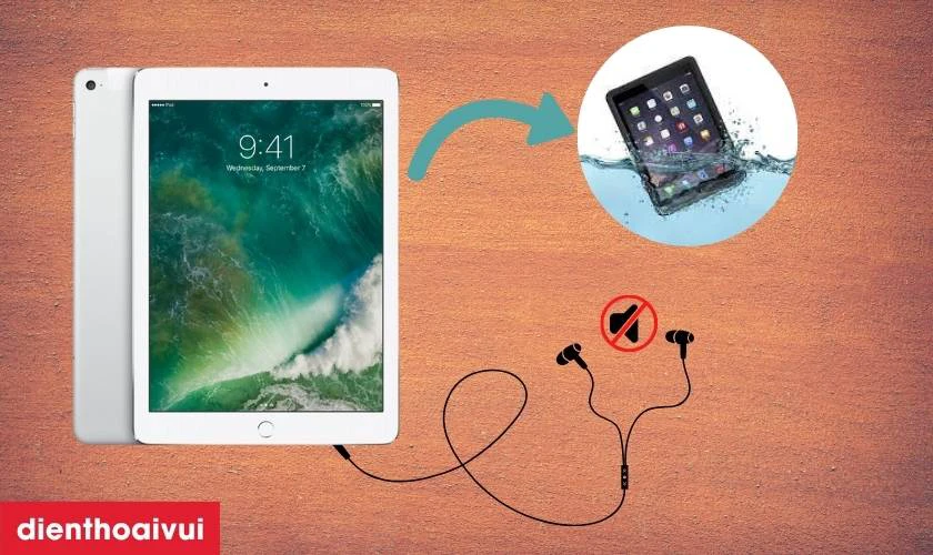 Nguy&ecirc;n nh&acirc;n khiến jack tai nghe iPad Air 2 bị hư hỏng