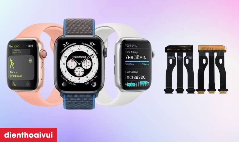 Quy tr&igrave;nh thay c&aacute;p m&agrave;n h&igrave;nh Apple Watch Series SE loại Pro tại Điện Thoại Vui