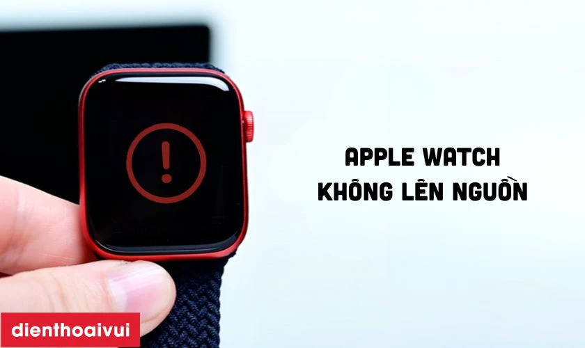 Dấu hiệu Apple Watch Series SE bị hỏng cáp nguồn
