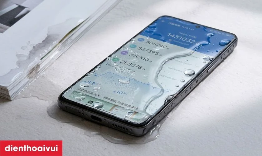 Vô nước làm cáp nguồn / cáp volume của điện thoại Xiaomi Redmi K70E bị hỏng