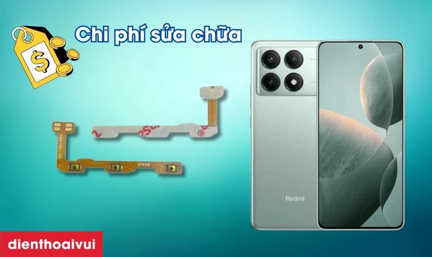 Cần lưu ý gì trước khi thay cáp nguồn / cáp volume Redmi K70E?