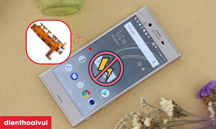 Dấu hiệu cần thay cáp nguồn điện thoại Sony