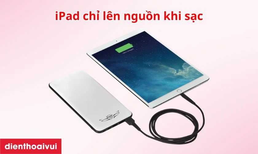 Dấu hiệu iPad Air bị hỏng c&aacute;p nguồn