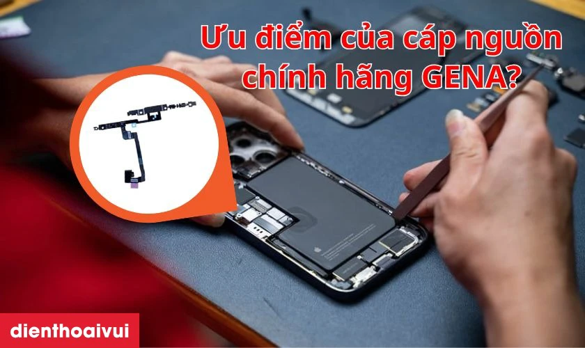 Ưu điểm của c&aacute;p nguồn ch&iacute;nh h&atilde;ng GENA
