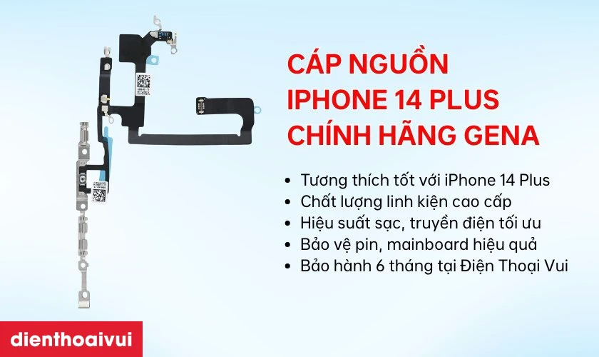 Ưu điểm của c&aacute;p nguồn ch&iacute;nh h&atilde;ng GENA