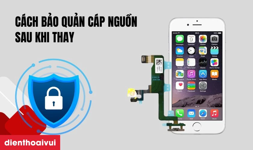 C&aacute;ch bảo quản c&aacute;p nguồn sau khi thay