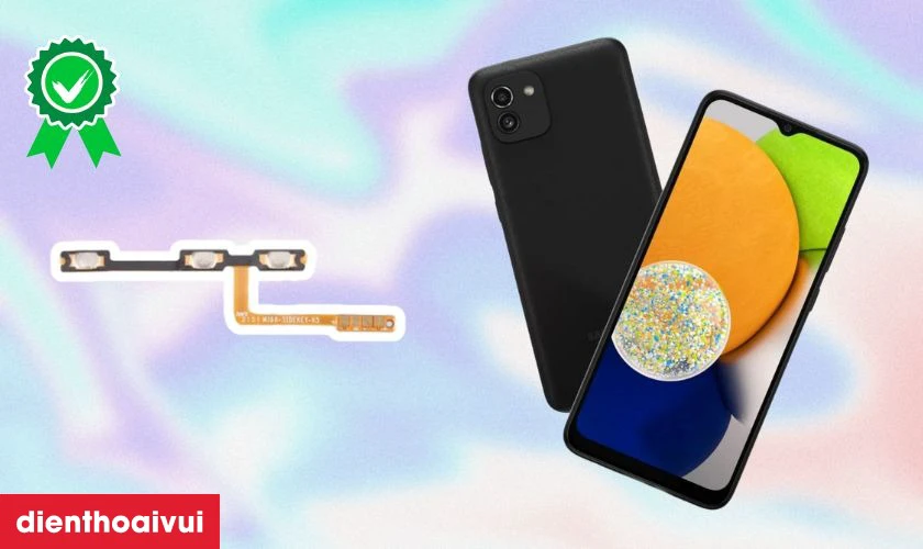 C&aacute;p nguồn Samsung Galaxy A03 chất lượng cao đảm bảo hiệu suất