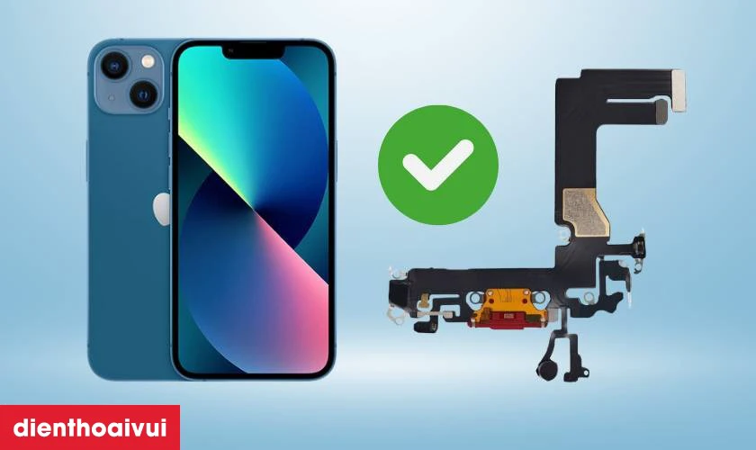 Có nên thay chân sạc iPhone 13 Mini chính hãng GENA không