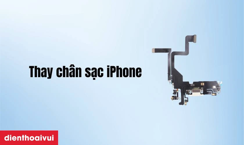 Thay ch&acirc;n sạc iPhone 14 Pro ch&iacute;nh h&atilde;ng GENA l&agrave; g&igrave;