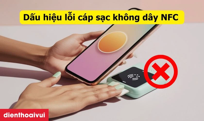 Dấu hiệu iPhone 11 Pro Max bị lỗi c&aacute;p sạc kh&ocirc;ng d&acirc;y NFC