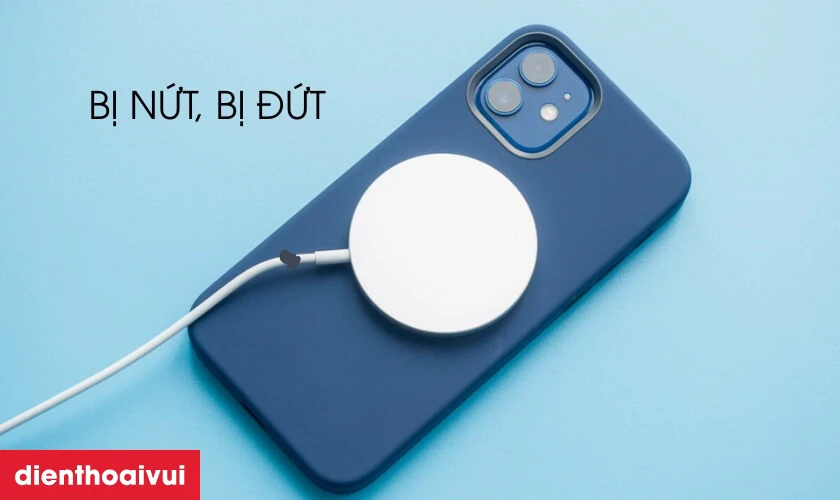 Nguy&ecirc;n nh&acirc;n khiến c&aacute;p sạc kh&ocirc;ng d&acirc;y NFC iPhone 12 Mini bị hư hỏng
