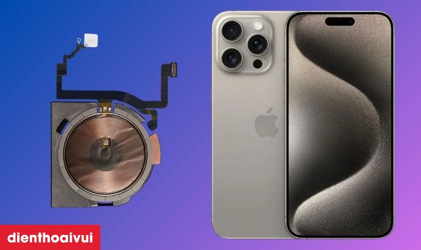 Nguy&ecirc;n nh&acirc;n khiến c&aacute;p sạc kh&ocirc;ng d&acirc;y NFC iPhone 15 Pro Max bị hư hỏng