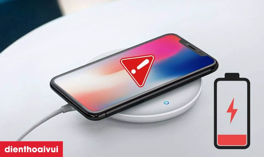 Dấu hiệu iPhone XS bị lỗi c&aacute;p sạc kh&ocirc;ng d&acirc;y NFC