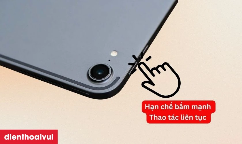 Lưu &yacute; sau khi thay c&aacute;p volume iPad Pro 11 2018