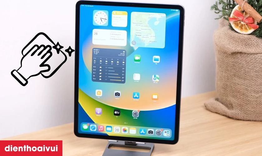 C&aacute;ch bảo quản n&uacute;t volume iPad Pro 12.9 2022 sau khi thay
