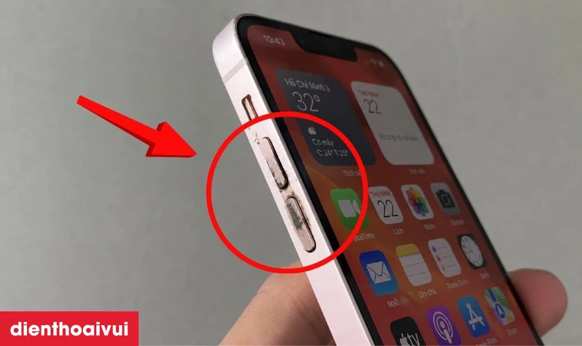 Khi n&agrave;o cần thay c&aacute;p volume iPhone 13 Mini?