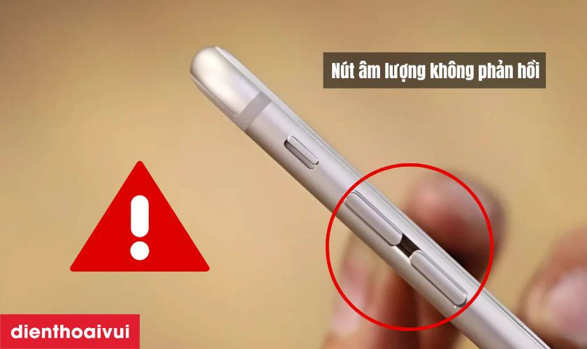 Dấu hiệu nhận biết c&aacute;p volume iPhone 6 Plus bị hỏng