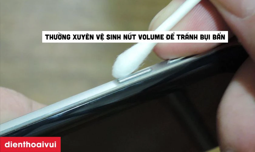 C&aacute;ch bảo quản n&uacute;t volume iPhone X ch&iacute;nh h&atilde;ng GENA sau khi thay