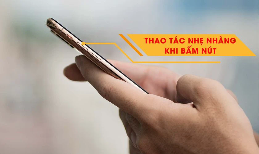 Cách bảo quản nút volume iPhone Xs chính hãng GENA sau khi thay