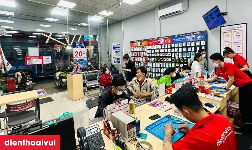 Quy tr&igrave;nh thay c&aacute;p volume Oppo A83 uy t&iacute;n tại Điện Thoại Vui