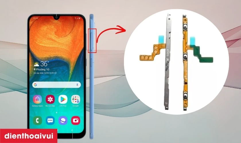 Thay c&aacute;p volume Samsung Galaxy A30 l&agrave; g&igrave;?