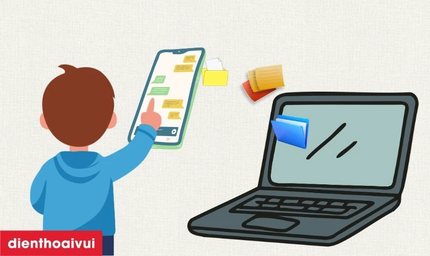Sao dữ liệu trước khi thay c&aacute;p volume cho điện thoại