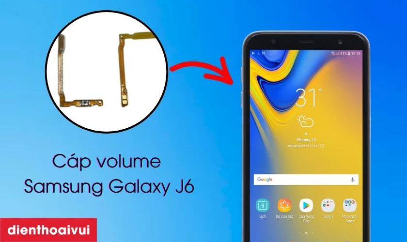 C&aacute;p volume Samsung Galaxy J6 l&agrave; g&igrave;?