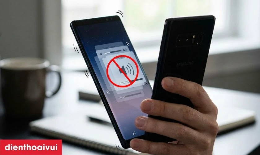 Thay c&aacute;p volume Samsung Galaxy Note 8 khi n&agrave;o?