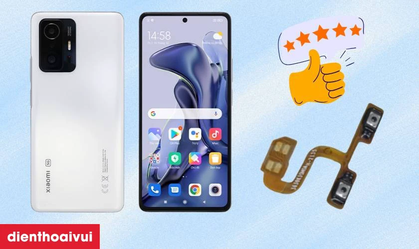 Cần lưu &yacute; g&igrave; trước khi thay c&aacute;p volume Xiaomi Mi 11T
