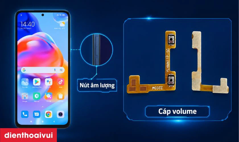 C&aacute;p volume Xiaomi Redmi Note 11 Pro Plus 5G l&agrave; g&igrave;?