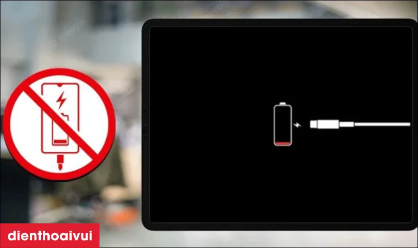 iPad kh&ocirc;ng nhận sạc hoặc sạc chập chờn kh&ocirc;ng ổn định