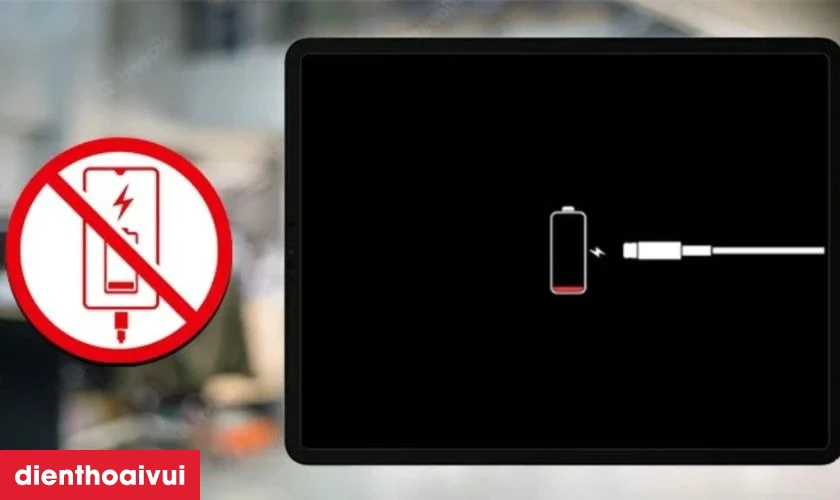 Sạc kh&ocirc;ng v&agrave;o pin, kh&ocirc;ng nhận sạc l&agrave; dấu hiệu cần thay ch&acirc;n sạc iPad Pro 11 2021 mới