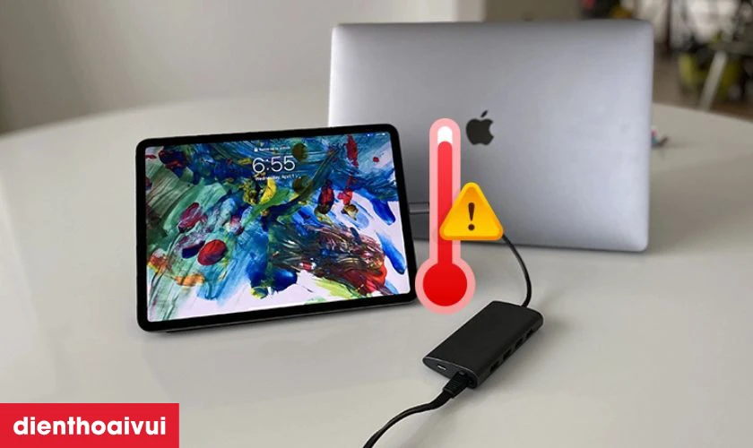 Nhiệt độ cao khi sạc pin l&agrave; dấu hiệu nghi&ecirc;m trọng cần được xử l&yacute; khắc phục ngay