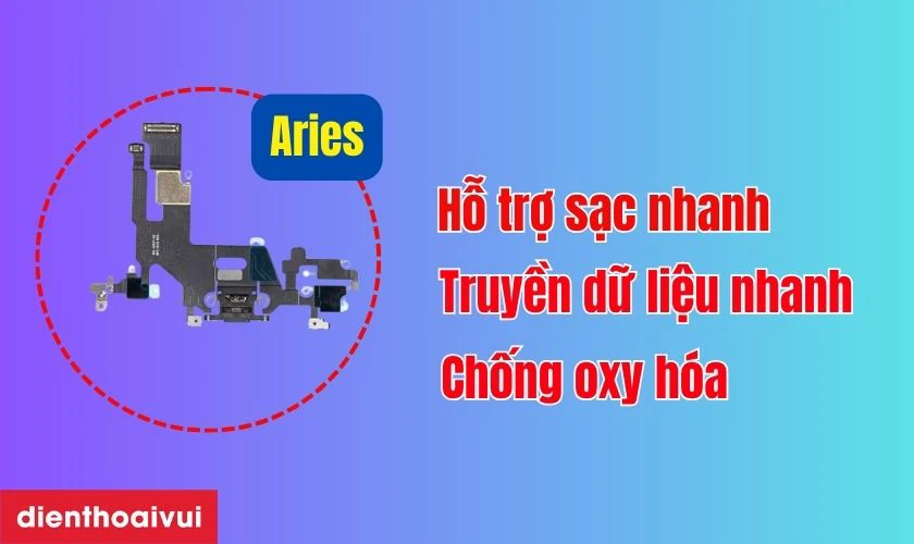 Th&ocirc;ng tin về cụm ch&acirc;n sạc iPhone 11