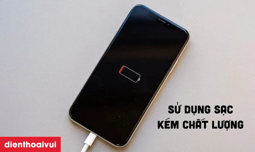 Nguy&ecirc;n nh&acirc;n ch&acirc;n sạc điện thoại bị hỏng