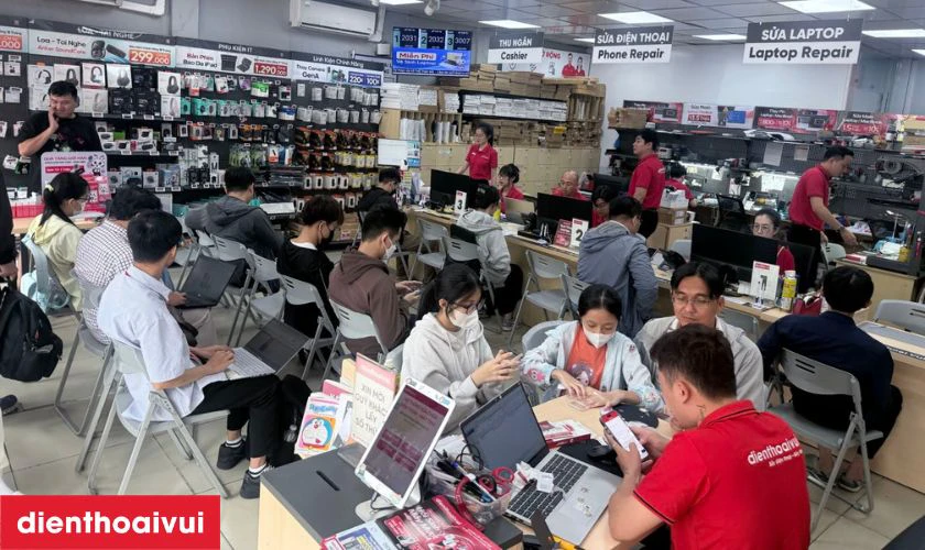 thay cổng sạc iphone 12 pro max tại Điện Thoại Vui