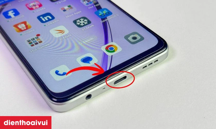 Thay chân sạc OPPO A3