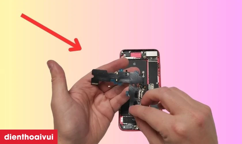 Thay ch&acirc;n sạc Safety iPhone 7 Plus