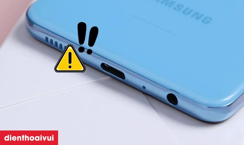 Thay ch&acirc;n sạc Samsung Galaxy A32