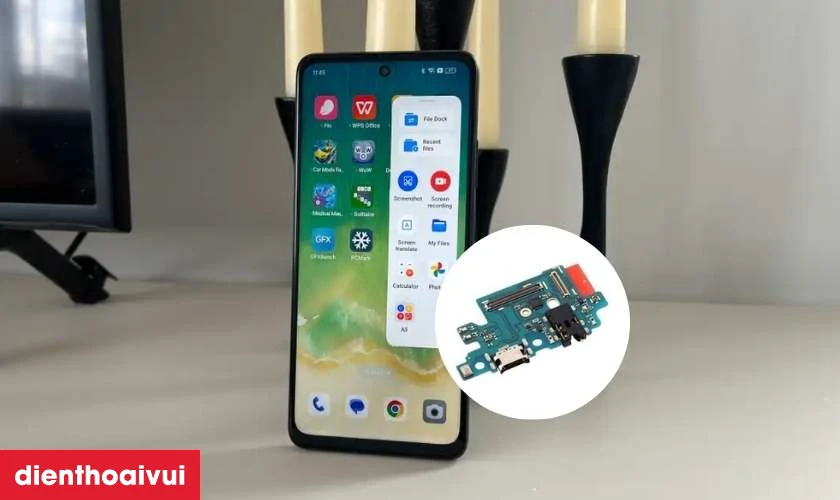Thay chân sạc Samsung Galaxy A40 là gì?