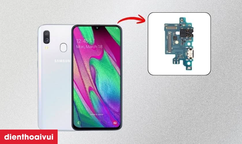 Những lưu ý gì khi thay chân sạc Samsung Galaxy A40