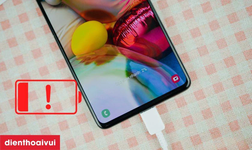 C&aacute;c dấu hiệu nhận biết bạn cần thay ch&acirc;n sạc Samsung Galaxy A71