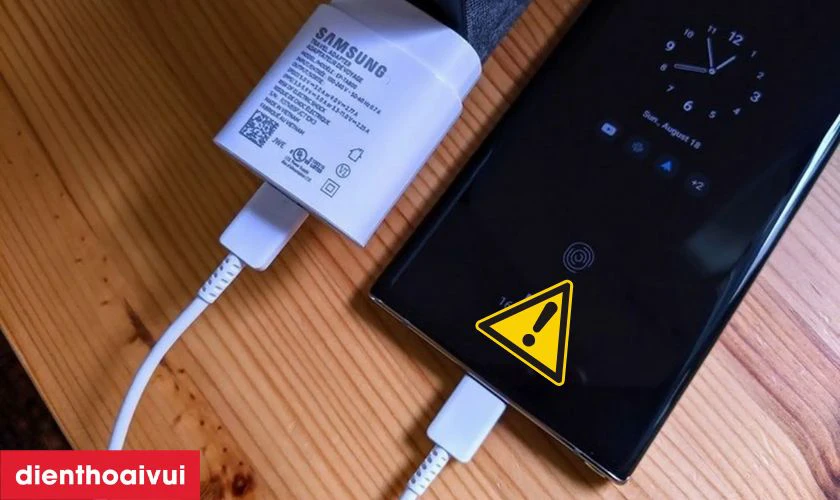 C&aacute;c dấu hiệu nhận biết bạn cần thay ch&acirc;n sạc Samsung Galaxy A9 2018
