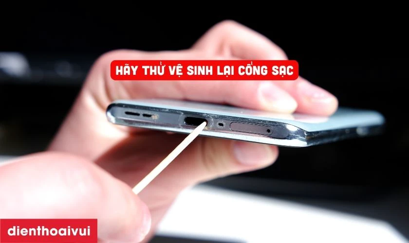 Cách sửa chân sạc Samsung S20 FE trước khi thay mới