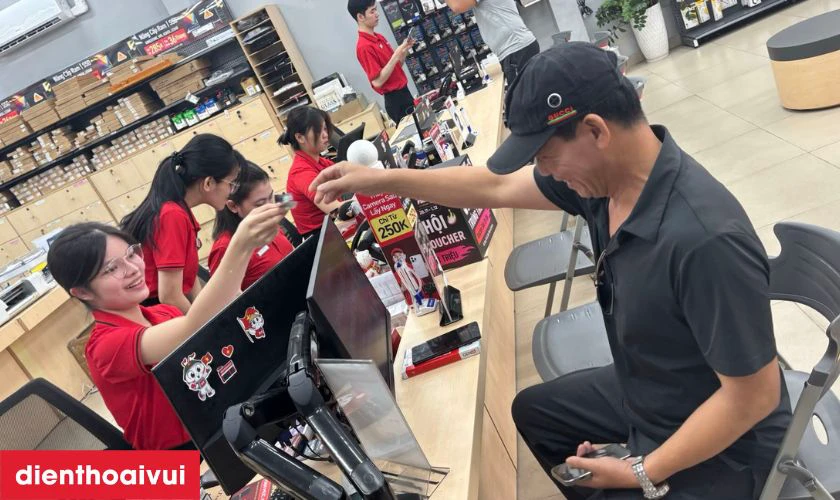 Quy trình thay chân sạc Xiaomi Poco M6 Pro tại Điện Thoại Vui