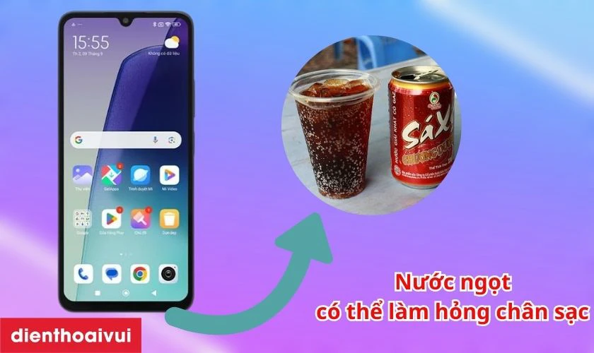 Tại sao điện thoại Xiaomi Redmi 14C bị hư chân sạc?