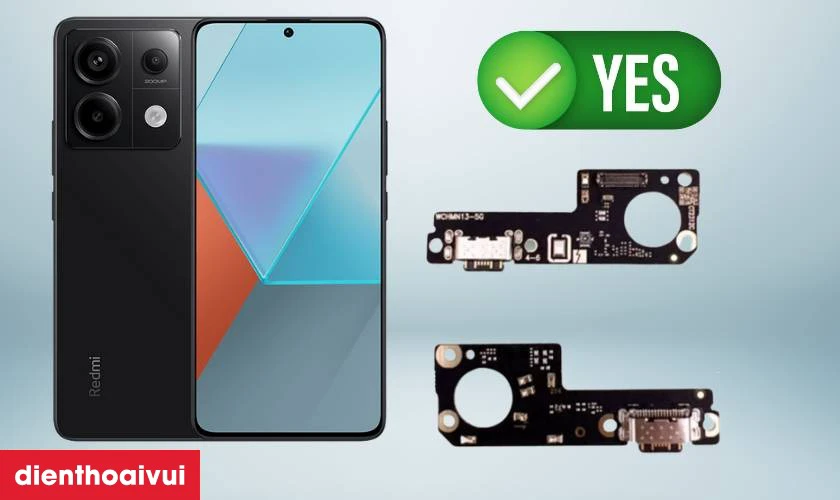 Cần lưu ý gì khi thay chân sạc Xiaomi Redmi Note 13 Pro 5G?