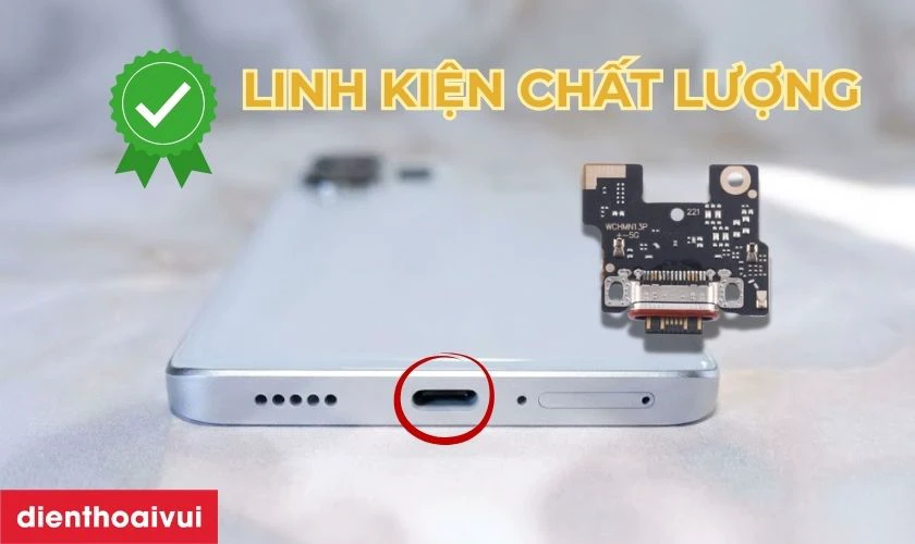 Lựa chọn linh kiện chân sạc chất lượng, tương thích với điện thoại Xiaomi